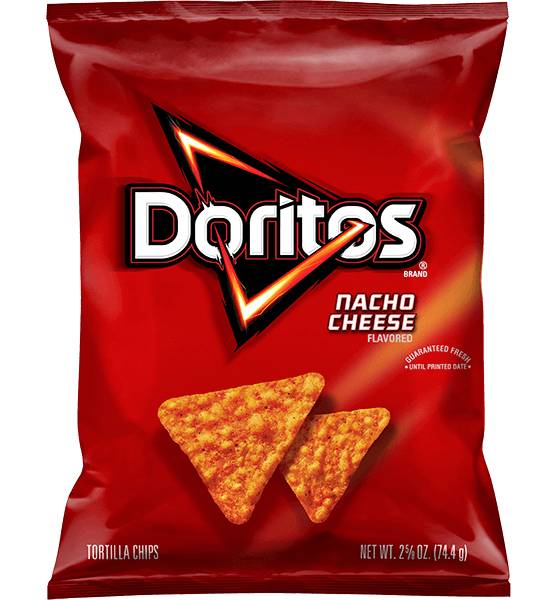 Doritos Nacho Cheese Flavored Tortilla Chips 2.625oz