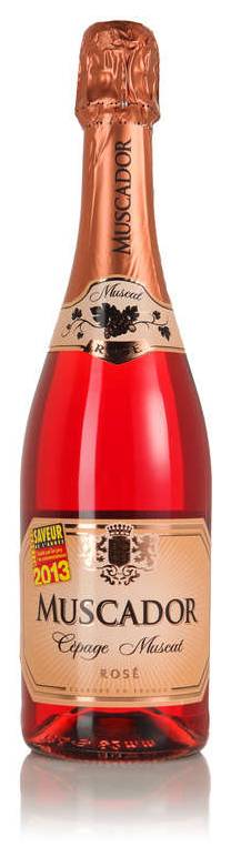 Vin mousseux effervescent - Rosé