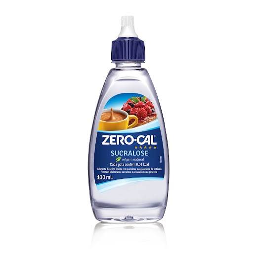 Zero-cal adoçante líquido sucralose (100 ml)