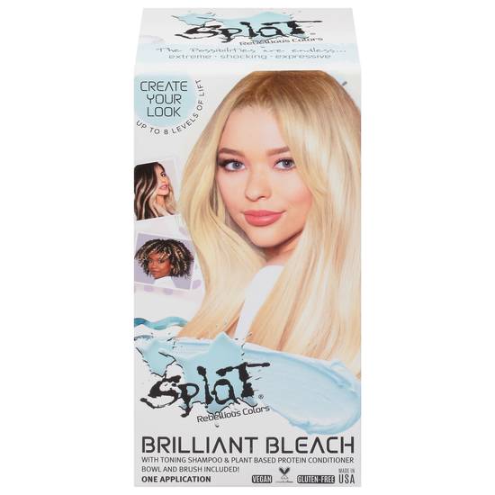 Splat Brilliant Bleach Kit 1 Ea