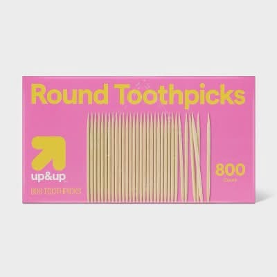 up&up Round Toothpicks (800 ct)