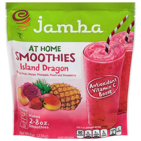 Jamba Island Dragon At Home Smoothies