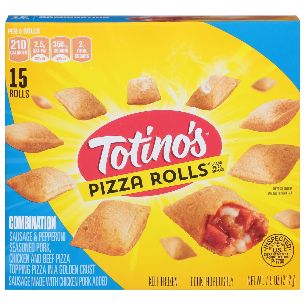 Totino's Pizza Snacks, Combination (7.5 oz, 15 ct)