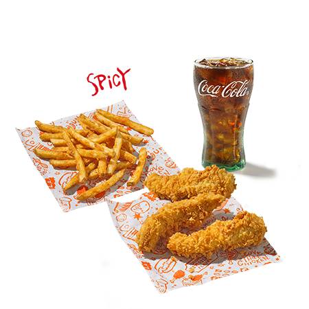 MENU 3 TENDERS SPICY