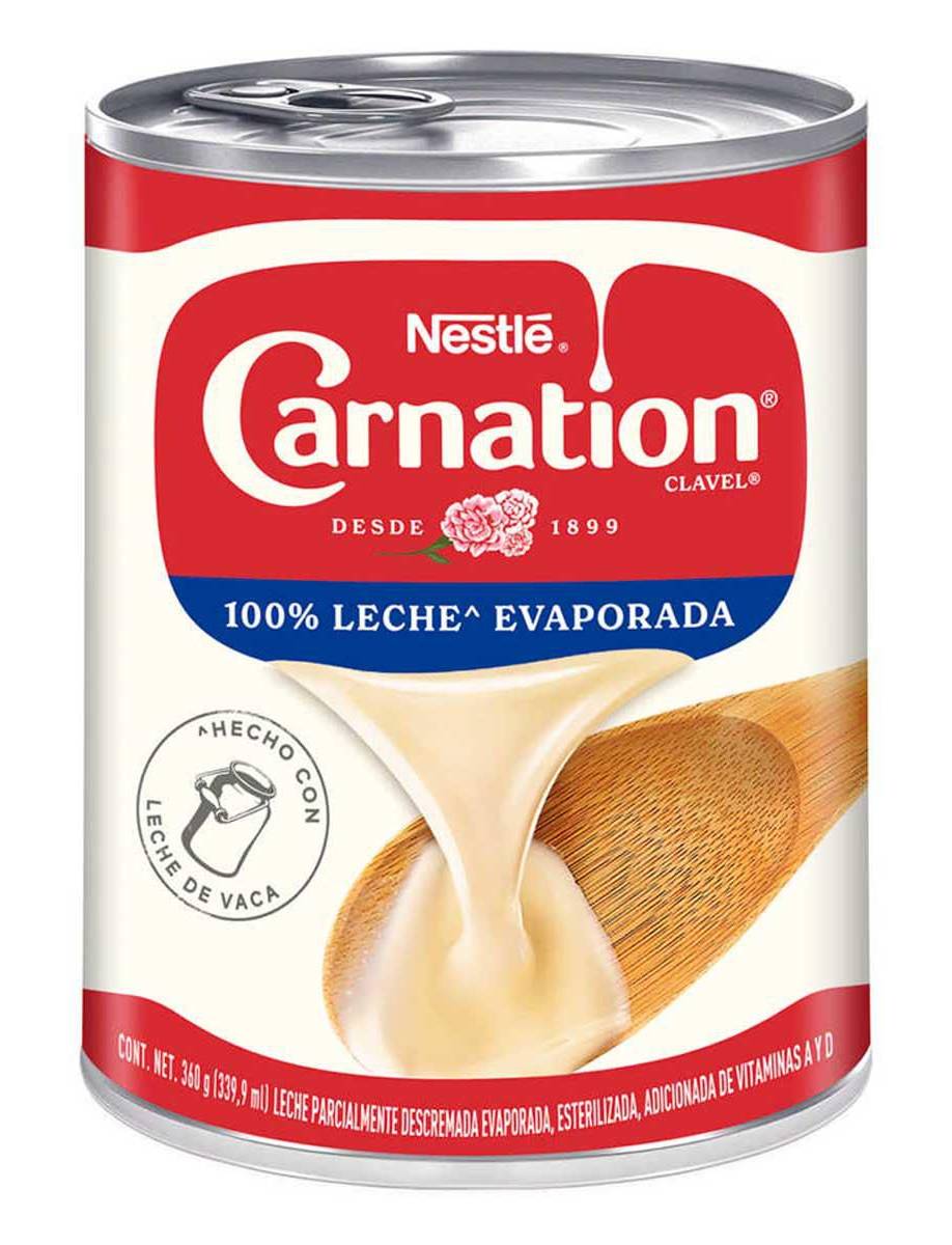 Carnation · Clavel leche evaporada (360 g)