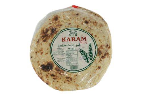 Karam bakery · Tandoori naan - Pain blanc tandoori naan (400 g - 400GR)