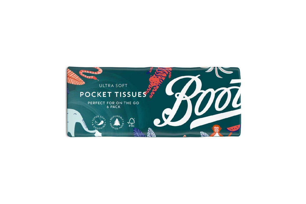 Boots Kids Pocket Tissues 6 pack