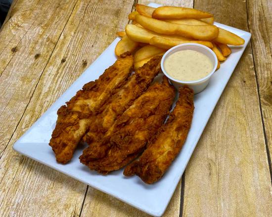 Order Chicken Tender Platter food online from Lindburgers store, Jupiter on bringmethat.com