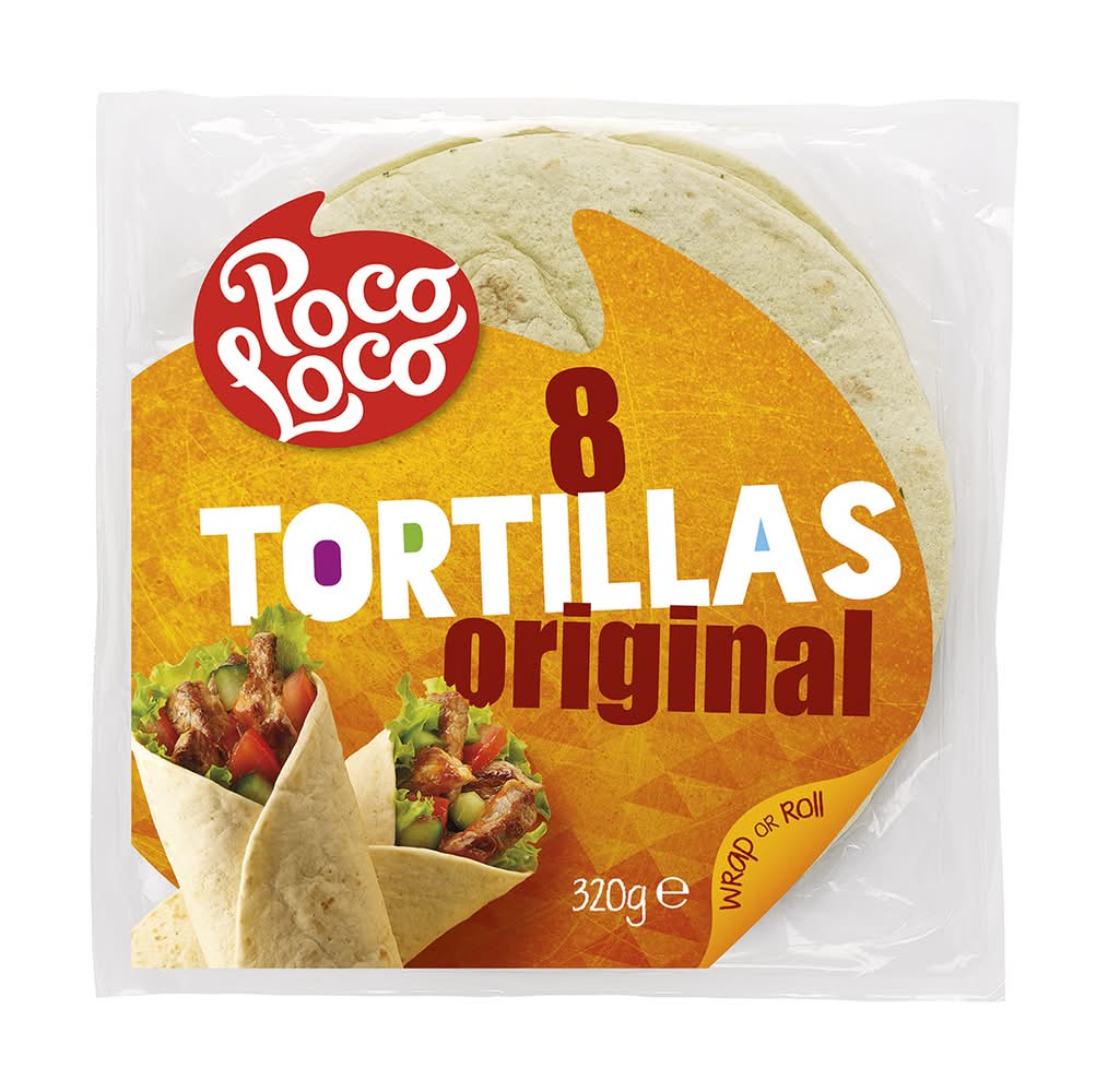 Poco Loco - Tortillas de blé 20cm (320g)