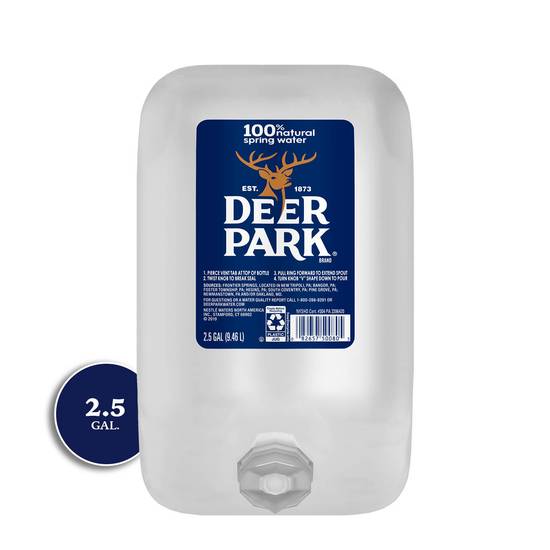 Order Deer Park Brand 100% Natural Spring Water (2.5 gal) food online from Rite Aid store, Shawnee on bringmethat.com