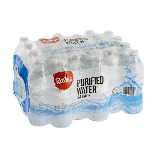 Raley's Purified Water (24 pack, 16.9 fl oz)