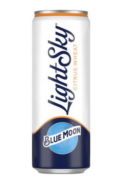 Blue Moon Light Sky Citrus Wheat Beer (12 pack, 12 fl oz)