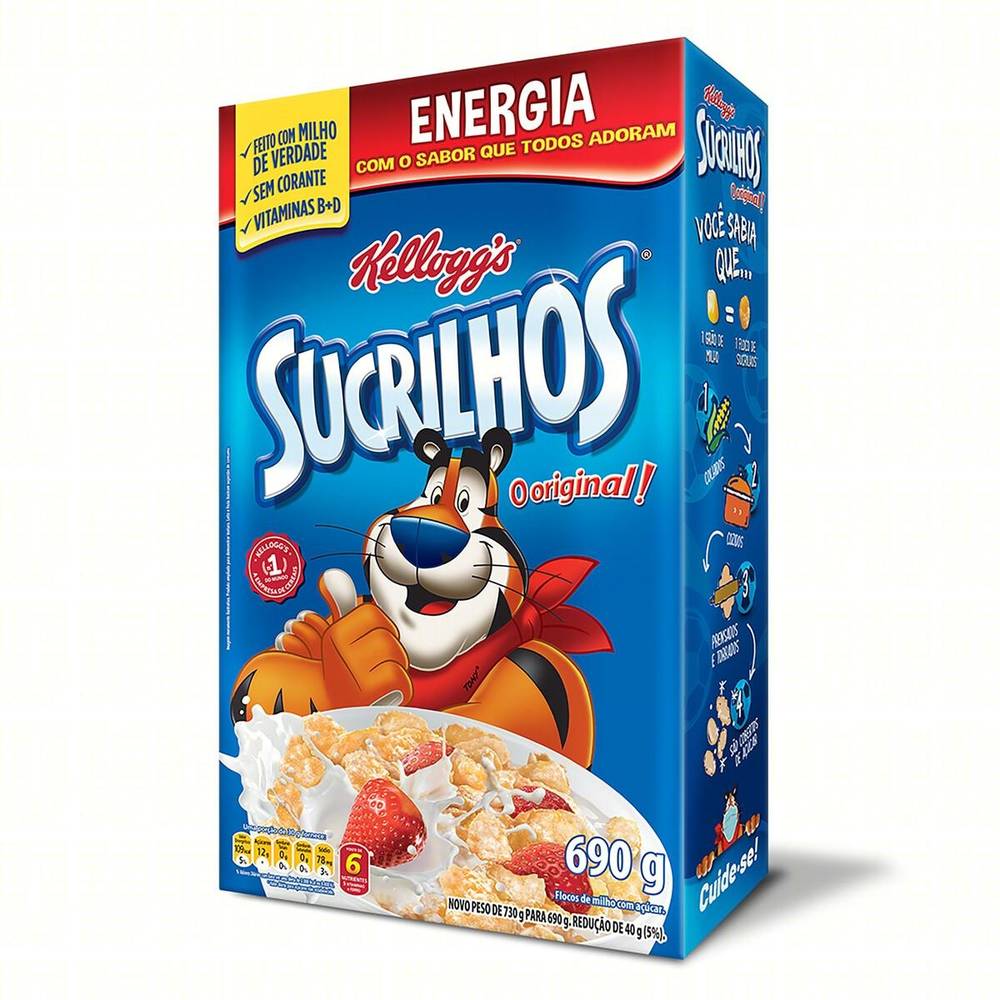 Kellogg's cereal matinal sucrilhos original (690 g)