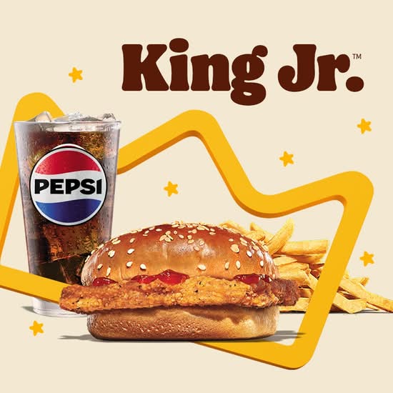 King Jr Hamburguesa de Pollo