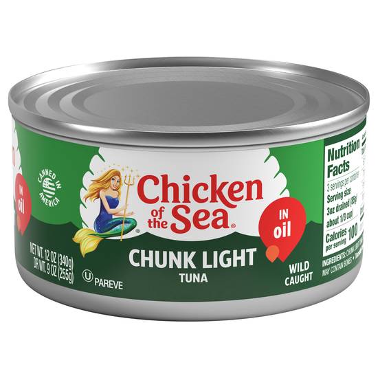 Chicken Of the Sea Chunk Light Tuna in Oil