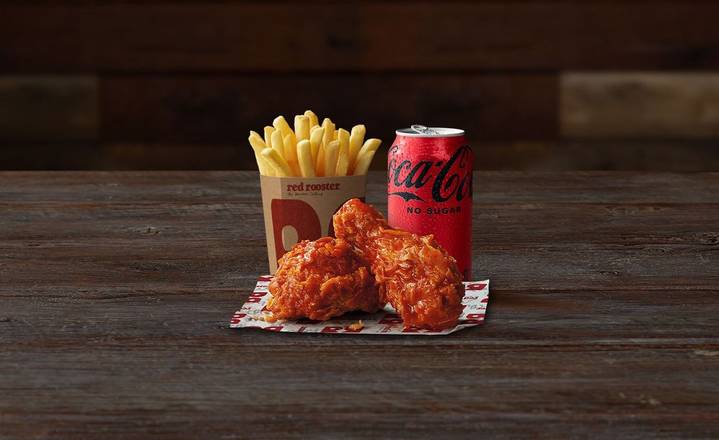 Red Rooster Reds Hot Fried Combo