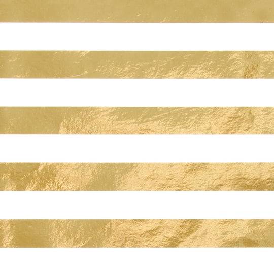 White & Gold Striped Tissue Paper Sheets By Celebrate It