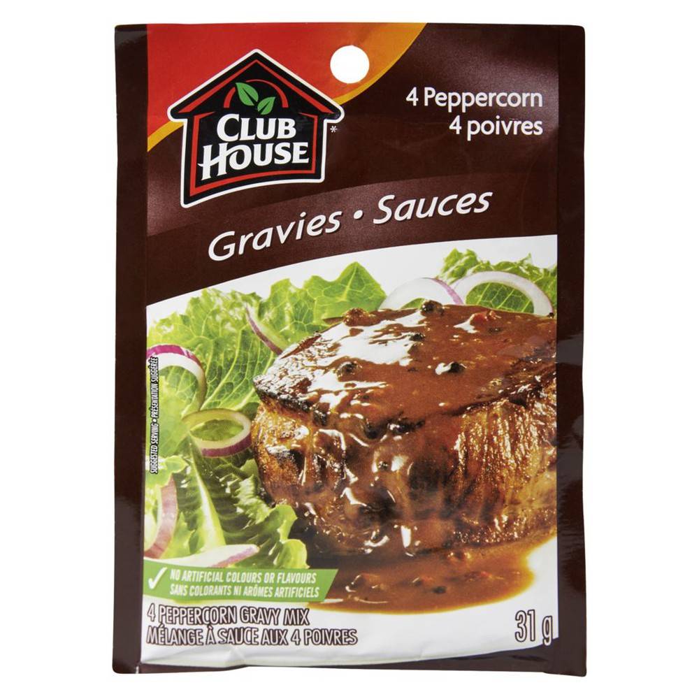 Club House Gravy Mix 4 Peppercorn (31 g)