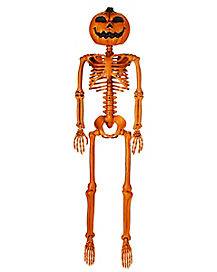 3 Ft Rotten Pumpkin Skeleton Hanging Prop (36 Inch)