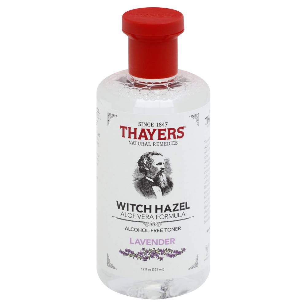 Thayers Witch Hazel Aloe Vera Formula Toner, Lavender (12 fl oz)