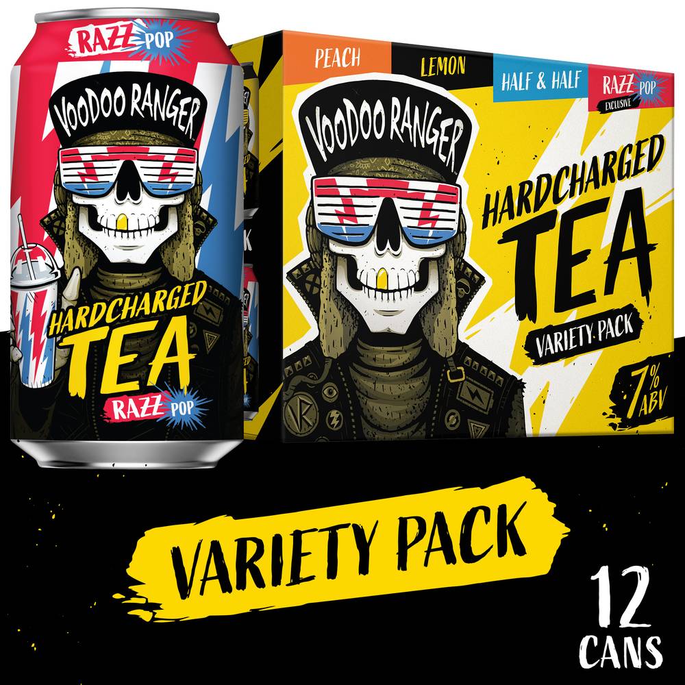 Voodoo Ranger Hardcharged Tea (12 pack, 12 fl oz)