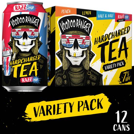 Voodoo Ranger Hardcharged Tea (12 pack, 12 fl oz)