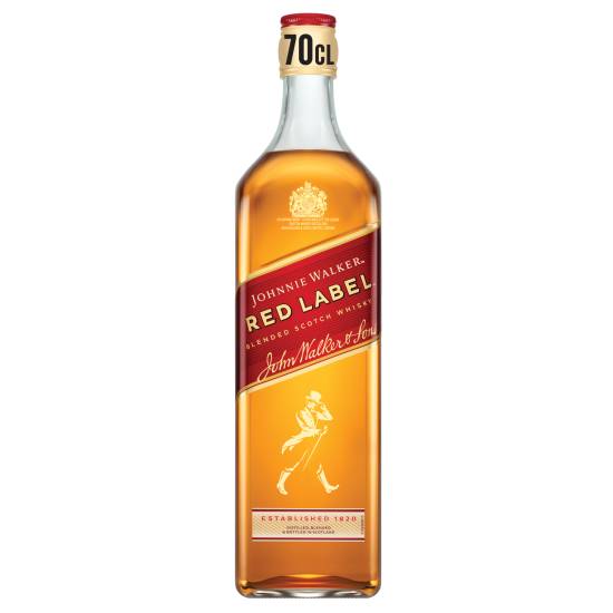 Johnnie Walker Red Label Blended Scotch Whisky (700 ml)
