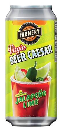 Farmery Estate Brewing Company Inc. Virgin Beer Caesar, Jalapeno Lime (473 ml)