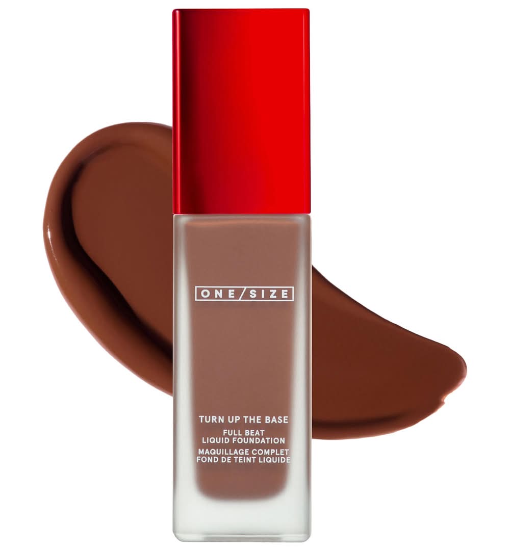One/Size By Patrick Starrr Turn Up the Base Full Beat Waterproof Liquid Foundation Dark Deep 55 R