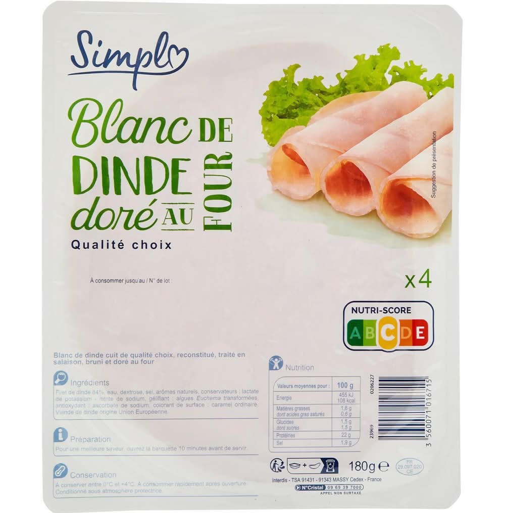 Simpl - Blanc de dinde doré au four (4)