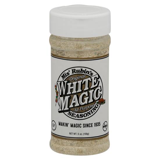 Mis' Rubin's All Purpose Seasoning, Original White Magic - 5 oz