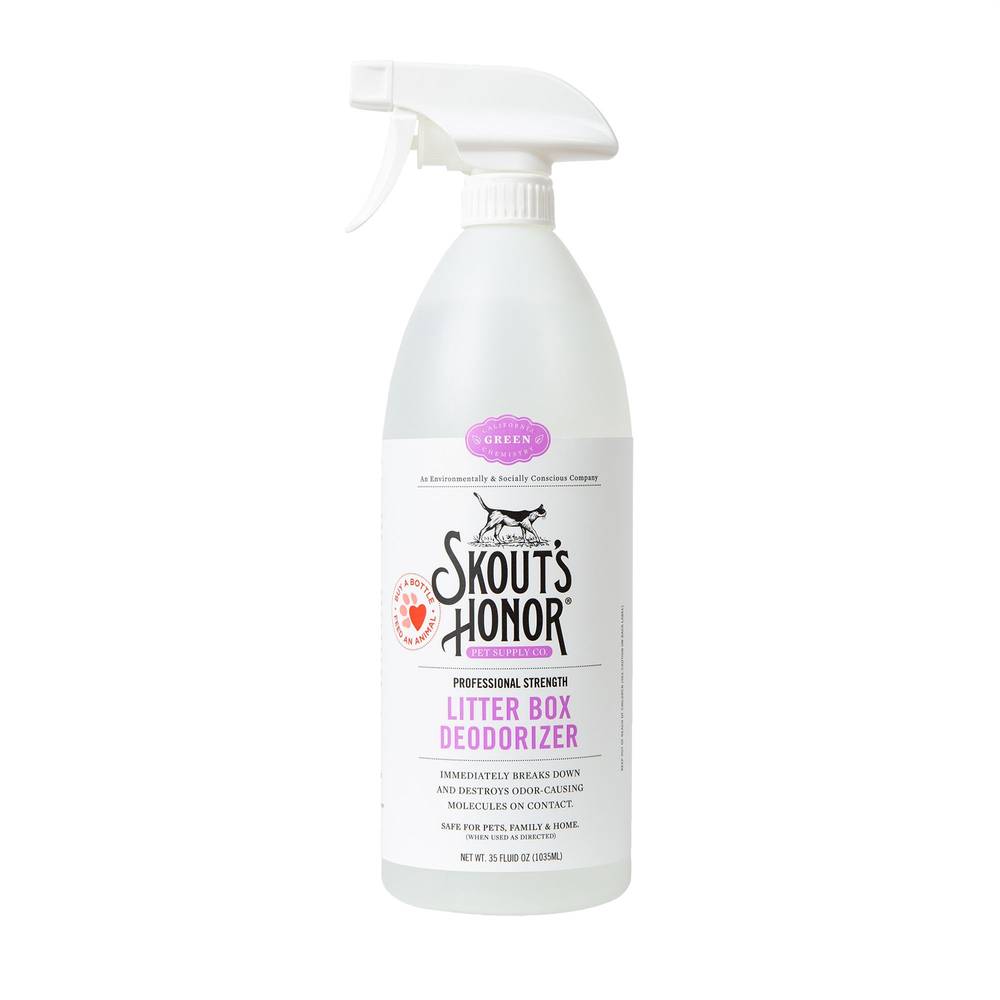 Skout's Honor® Cat Litter Box Deodorizer (Size: 35 Fl Oz)