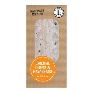 Everyday Café Chicken, Cheese and Mayonaise Sandwich on White Bread 175g