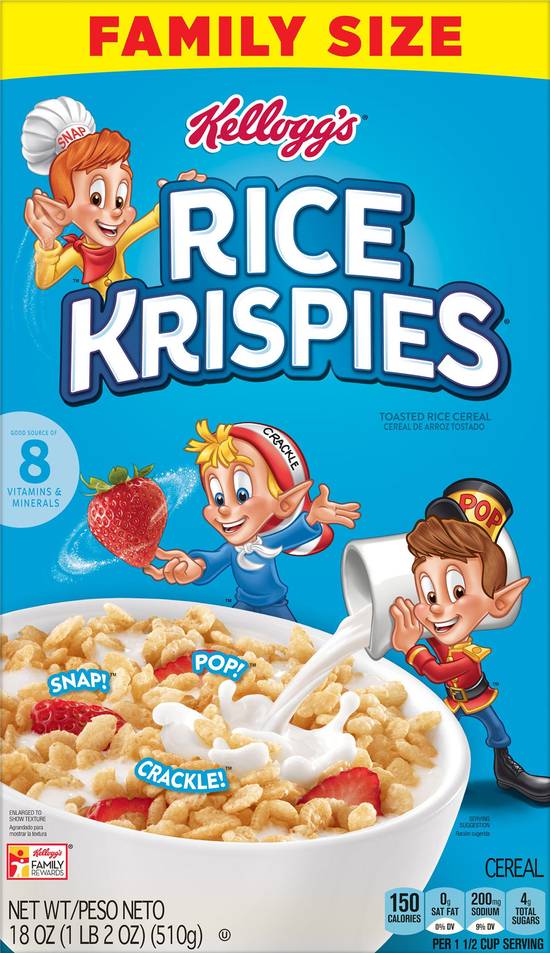 Rice Krispies Toasted Rice Cereal