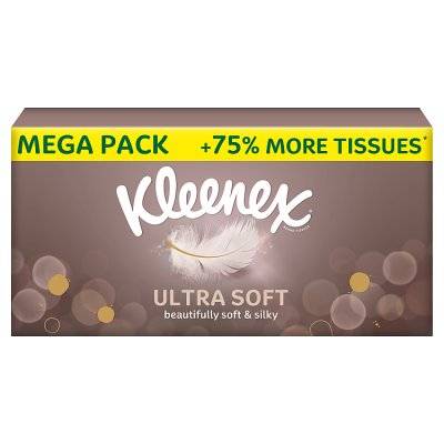 Kleenex Ultra Soft Tissues Mega Box (112 sheets)