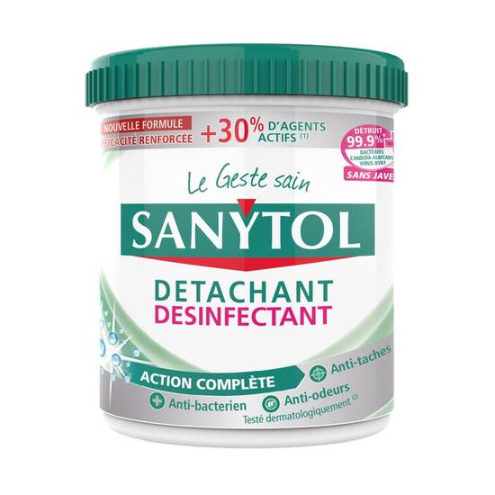 Poudre détachante désinfectante Sanytol 450g