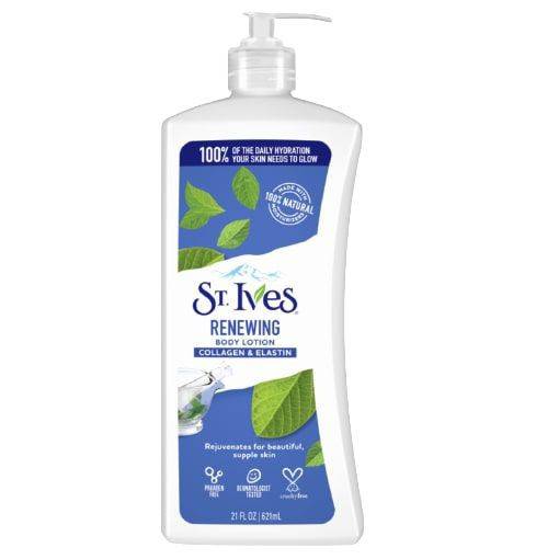 St. ives hidratante corporal com colágeno e elastina renewing (621ml)