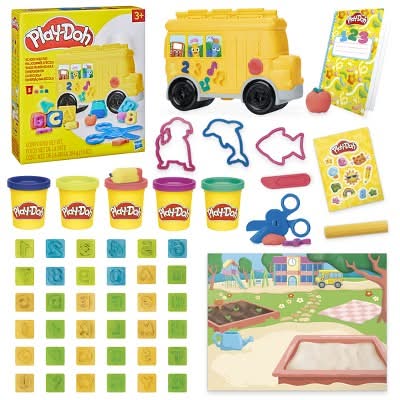 Play-Doh School Day Fun Play Dough Sets 3+ Years