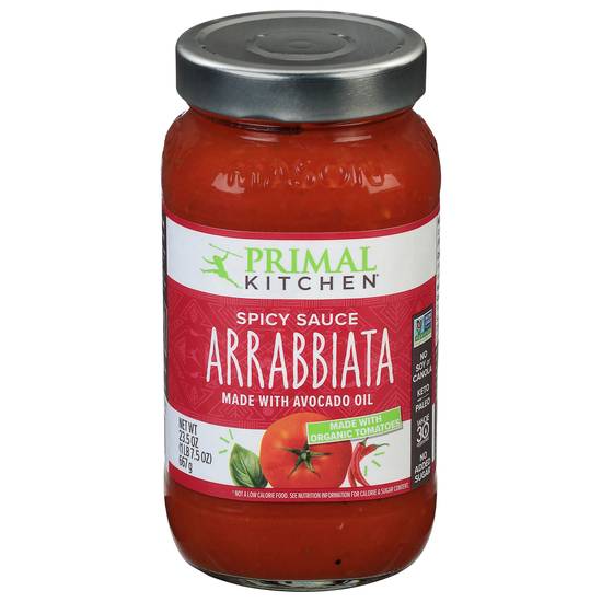 Primal Kitchen Arrabbiata Marinara Sauce Made With Avocado Oil (23.5 oz)