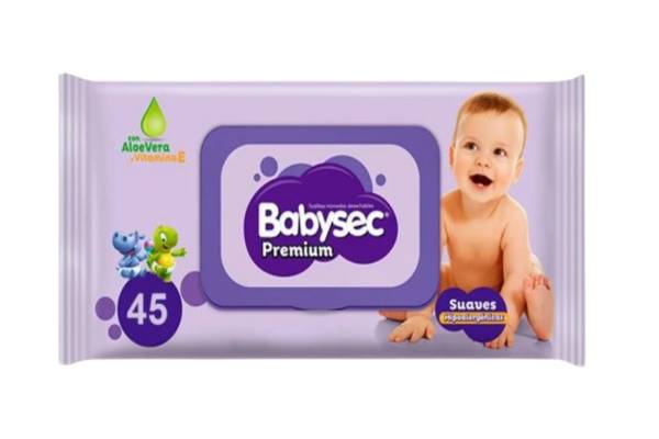 Babysec Toallitas Húmedas 45un