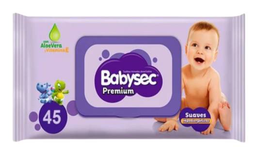 Babysec Toallitas Húmedas 45un