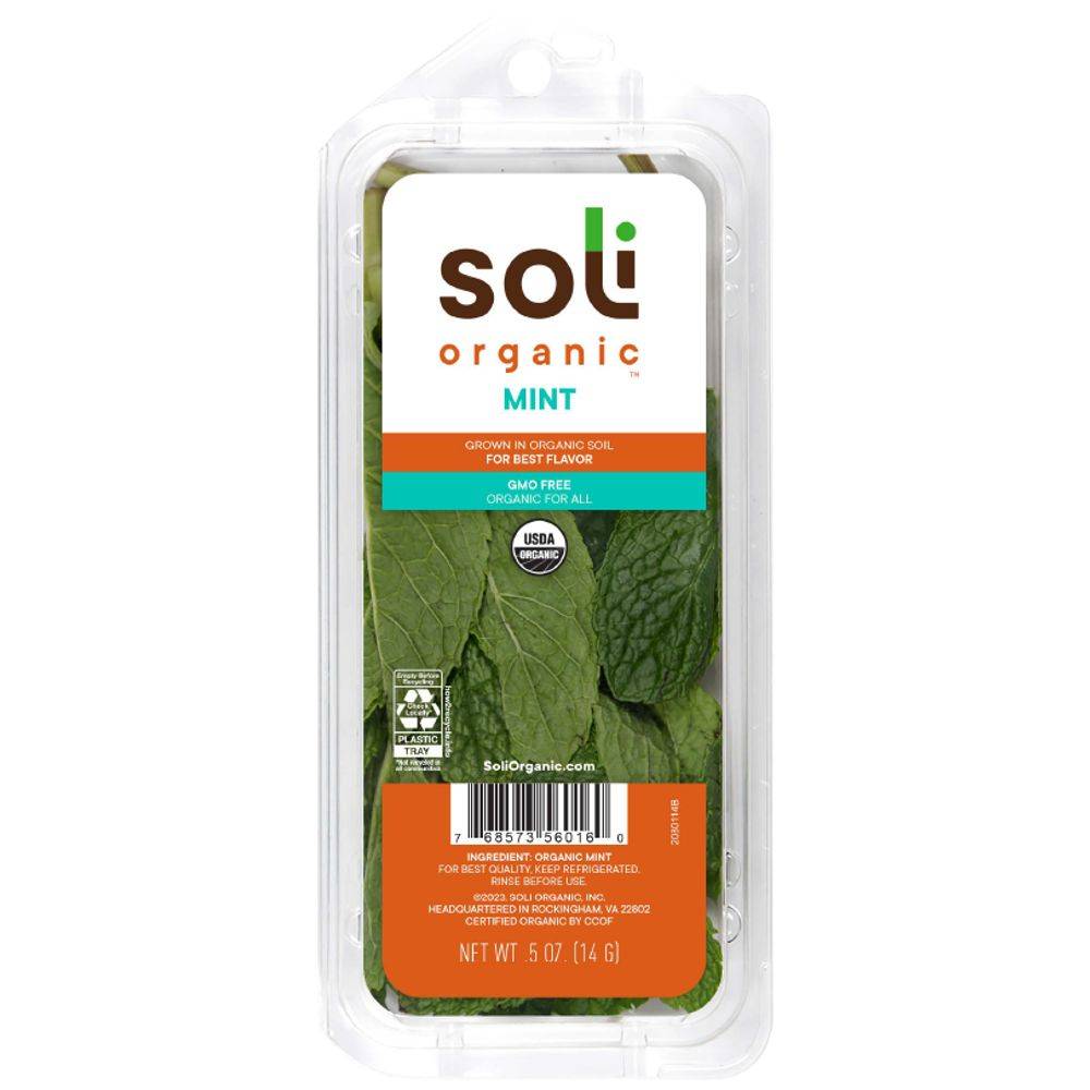 Produce Soli Organic Fresh Mint