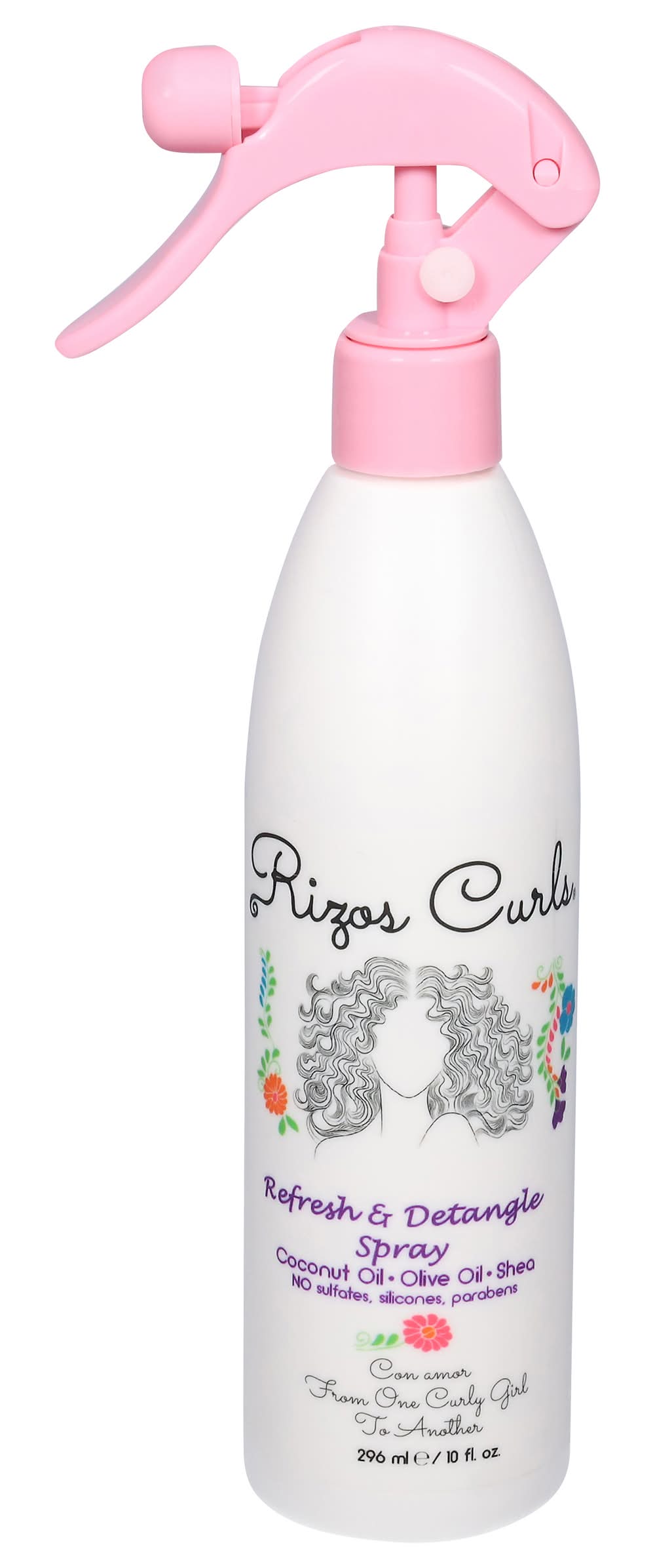 Rizos Curls Refresh & Detangle Spray (10 fl oz)