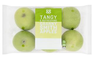 Co-Op Granny Smith Apples(6 pack)