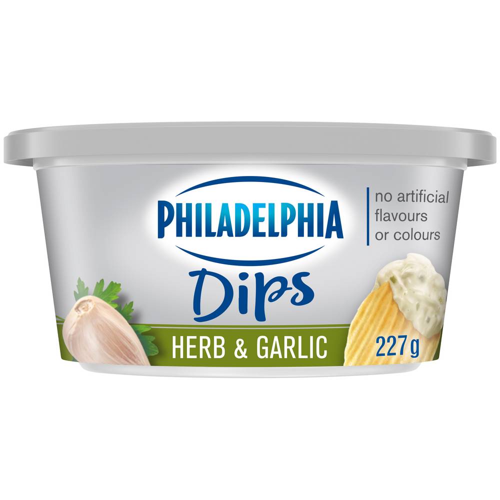 Philadelphia Dips Herb and Garlic (227 g)