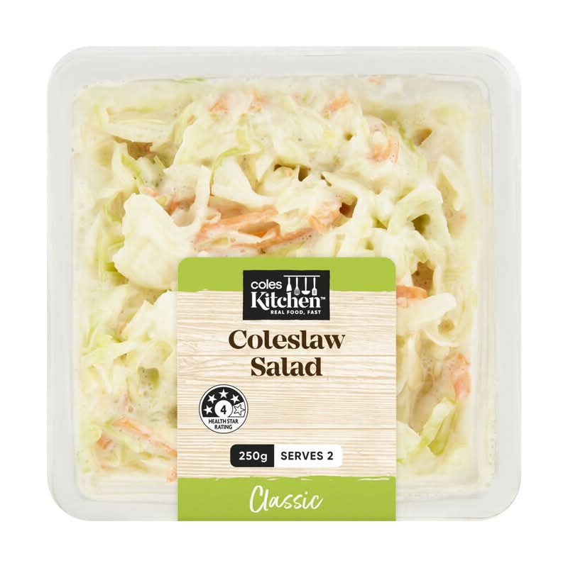 Coles Kitchen Coleslaw Salad 250g