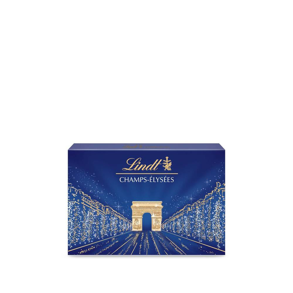 Lindt - Champs élysées assortiment de chocolats extra-fins au lait noirs et blancs fourrés (17)