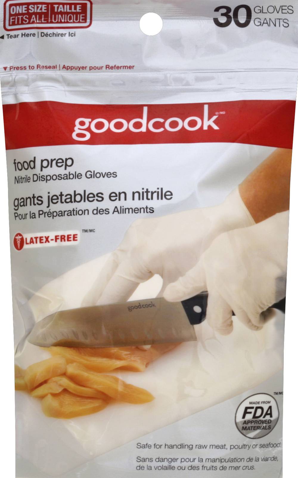 GoodCook Nitrile Disposable Food Prep Gloves (3.6 oz)