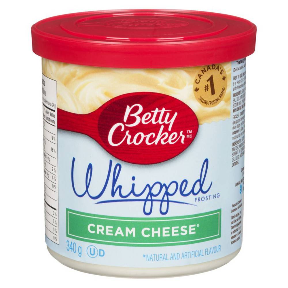 Betty Crocker Whipped Frosting, Cream Cheese (340 g)