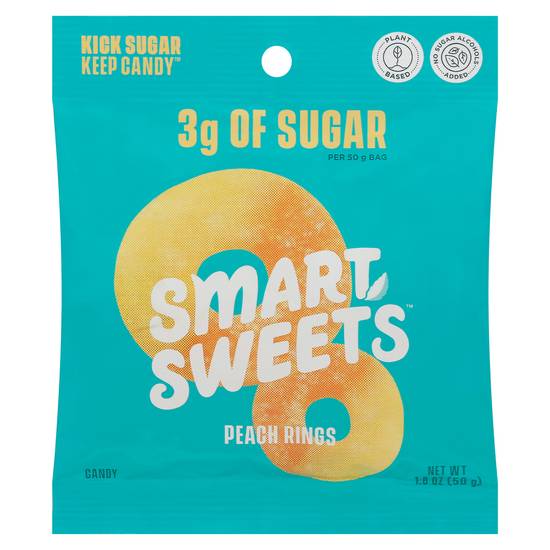 Smart Sweets Peach Rings Candy